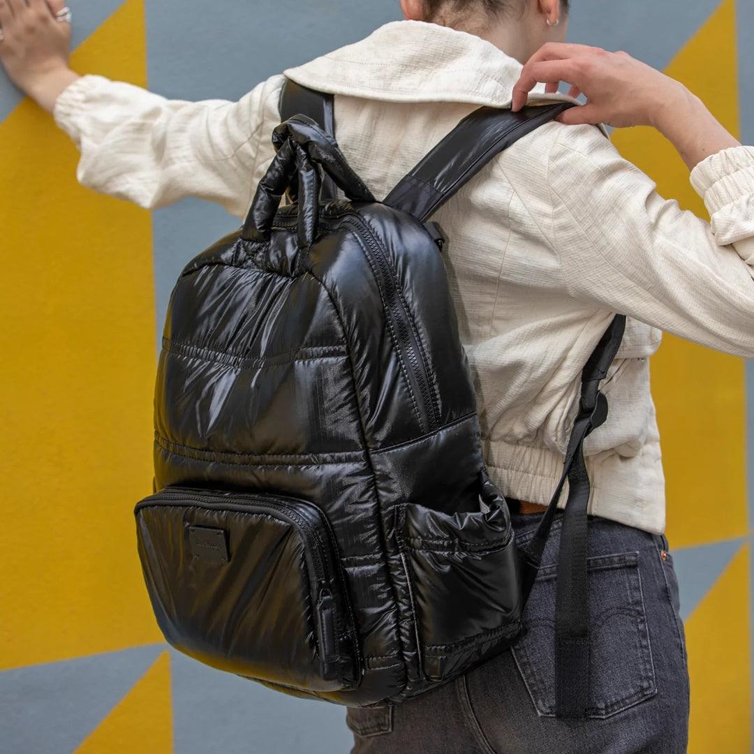 7 A.M. Voyage BK718 Diaper Backpack - Black Polar - Image 3