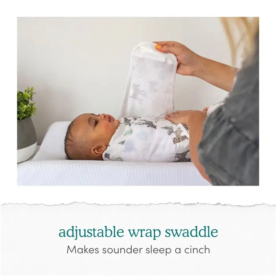 Aden + Anais Essentials Wrap Swaddle 3 pack - Fairy Tale Flowers 0-3 months - Image 4