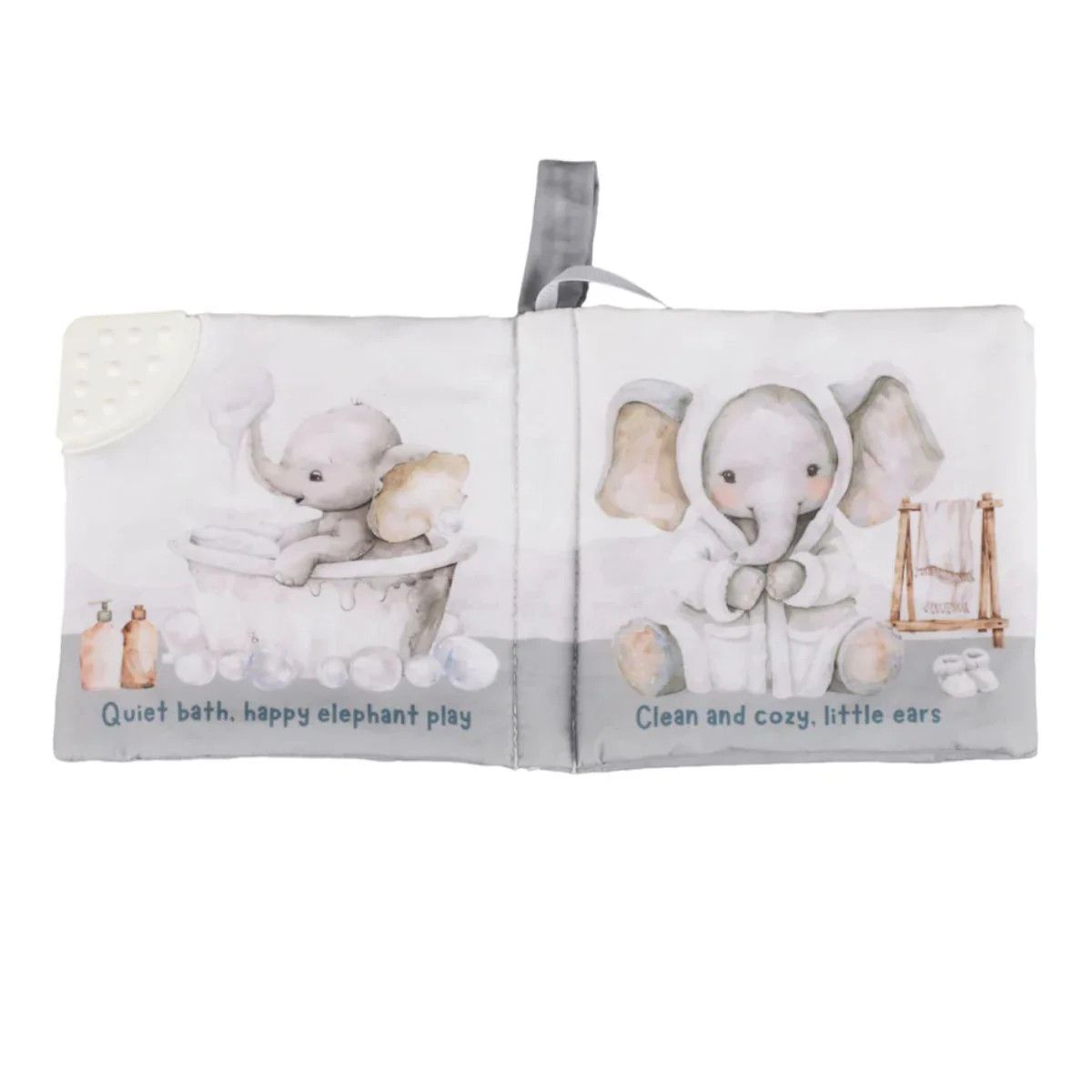 Ali+Oli Baby Cloth Crinkle Book – Bubble Bath - Image 3