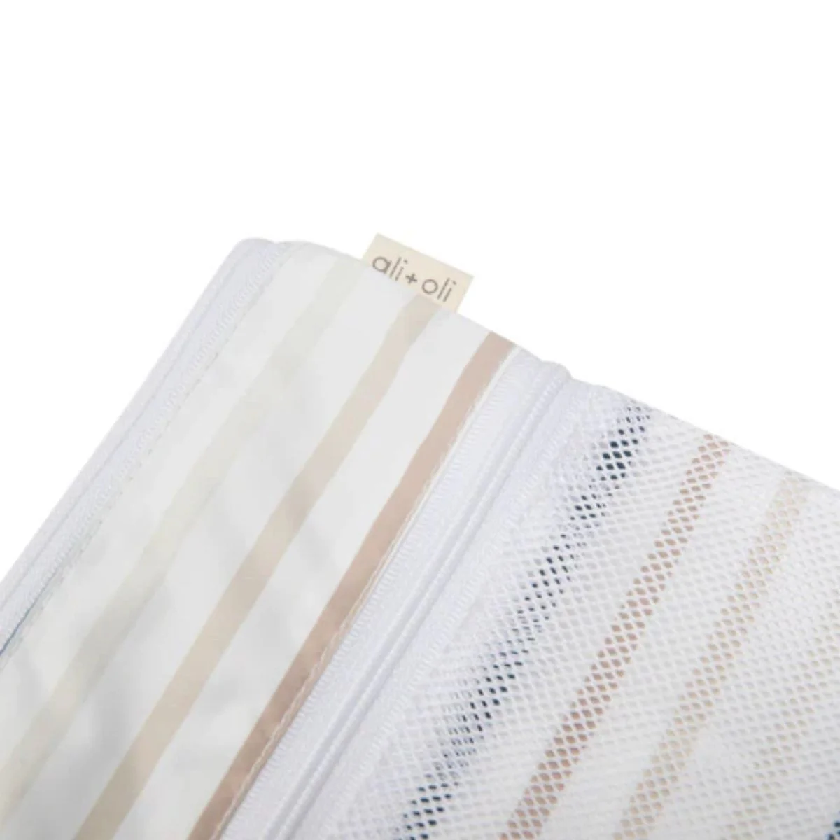 Ali+Oli Water Resistant Dual-Compartment Wet-Dry Bag - Stripes - Image 4