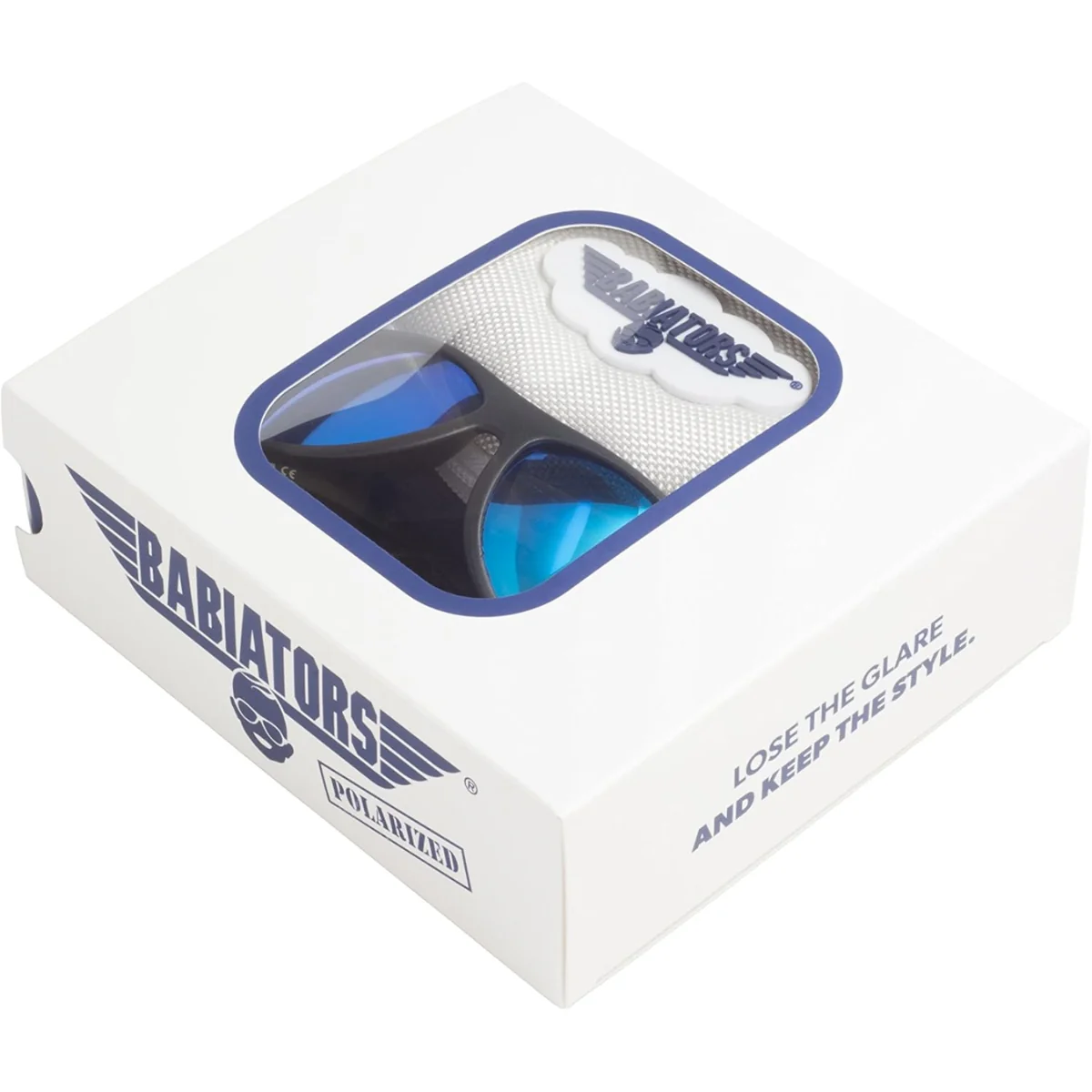 Babiators Polarized Aviator Sunglasses Cool Blue Lenses - 3-5 years - Image 3