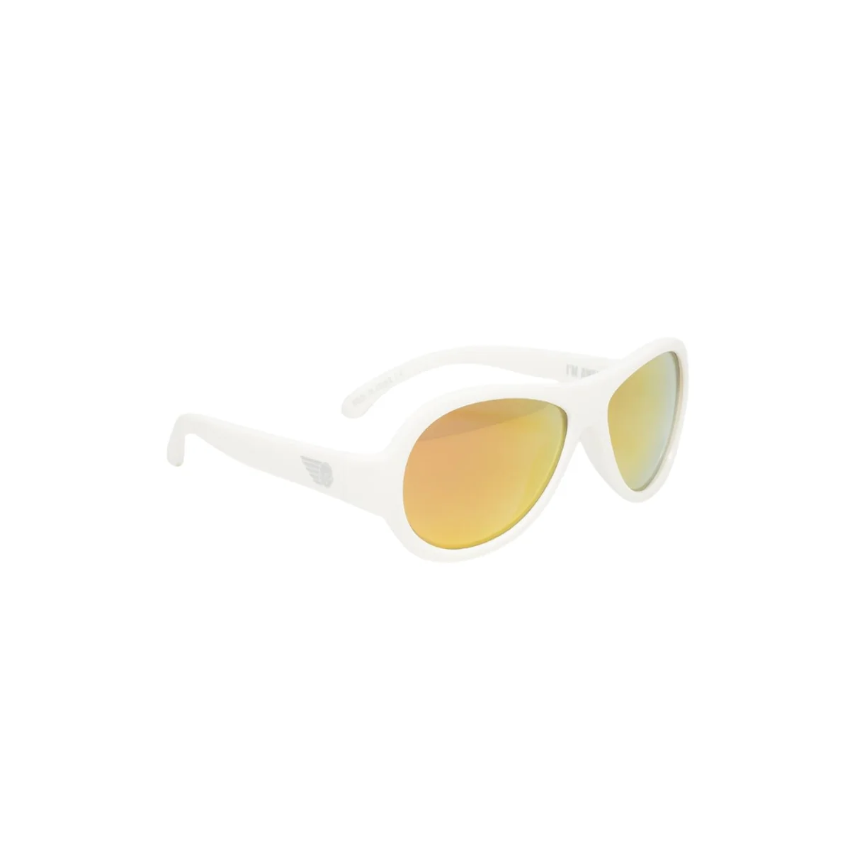 Babiators Sunglasses White With Orange Lenses 0-2 years - Image 4