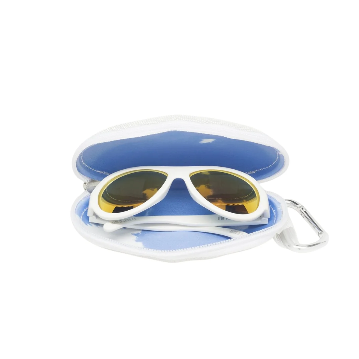 Babiators Sunglasses White With Orange Lenses 0-2 years - Image 5