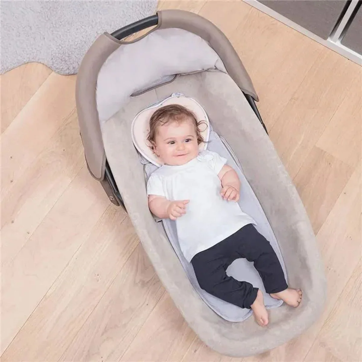 Babymoov Lovenest Original Anatomical Head Cushion Smokey - Image 6