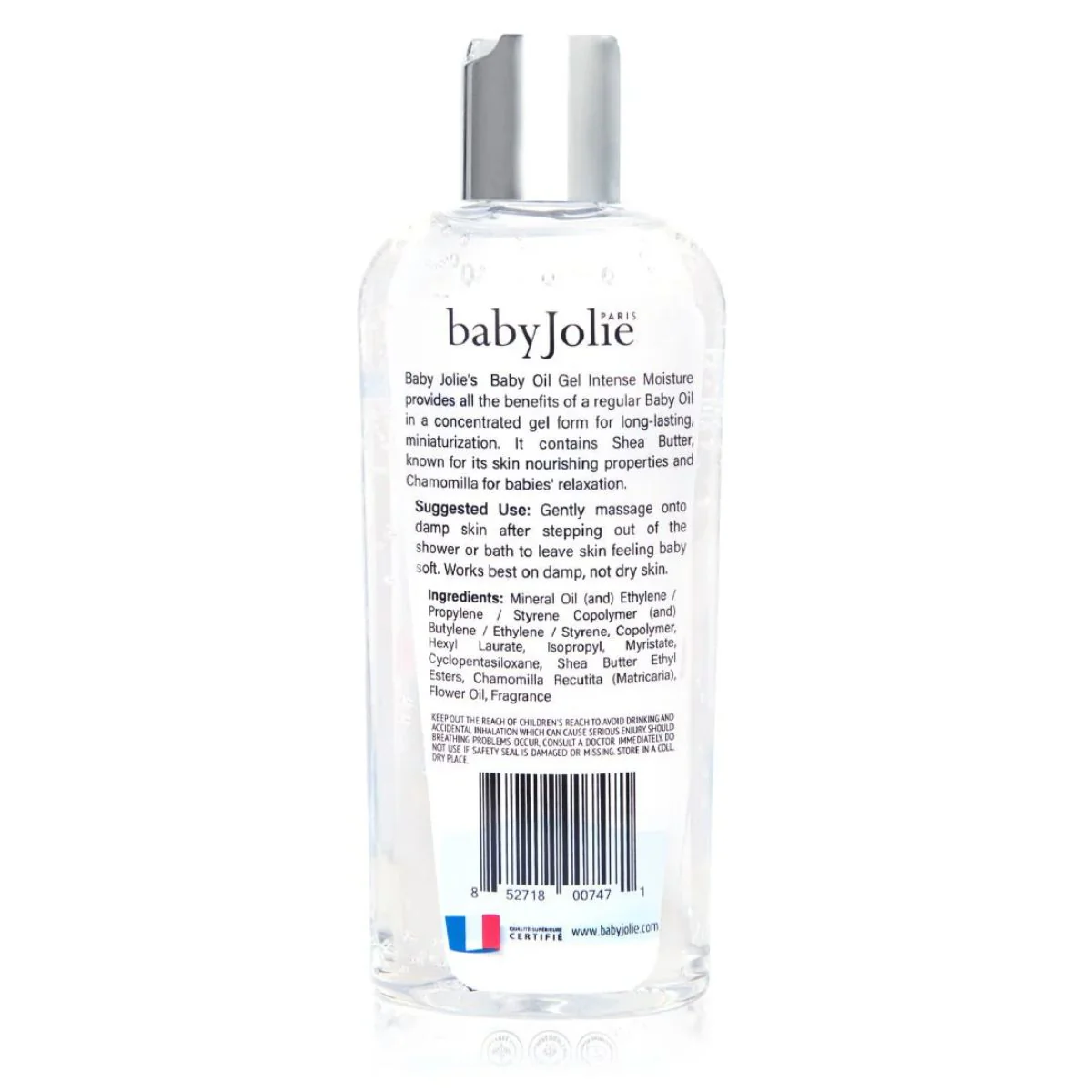 Baby Jolie Baby Oil Gel Intensive Moisture 8Oz - Image 3