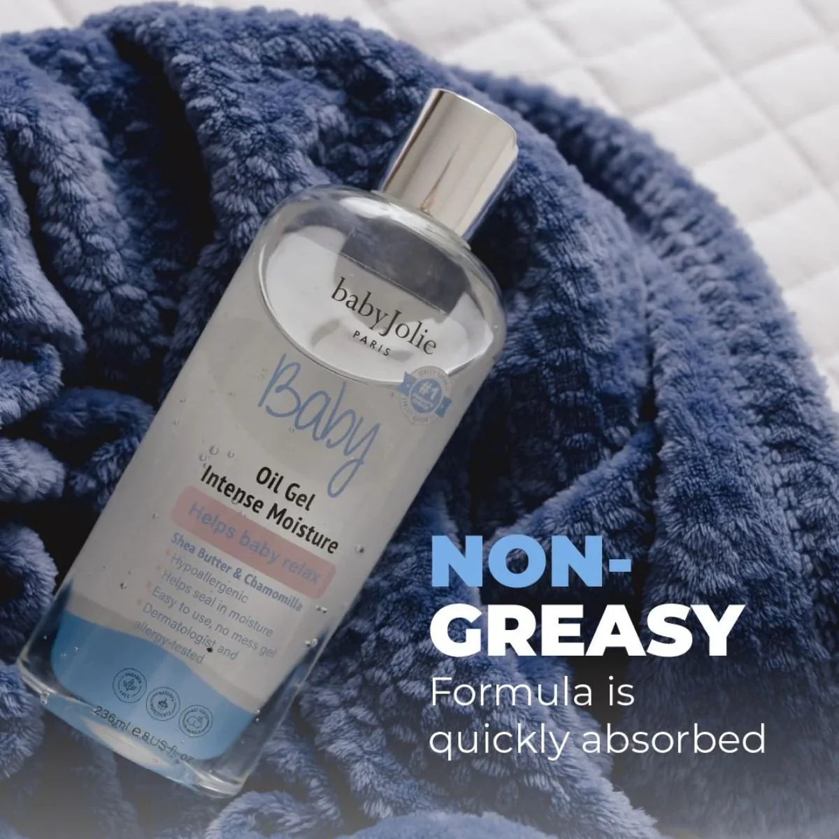 Baby Jolie Baby Oil Gel Intensive Moisture 8Oz - Image 4