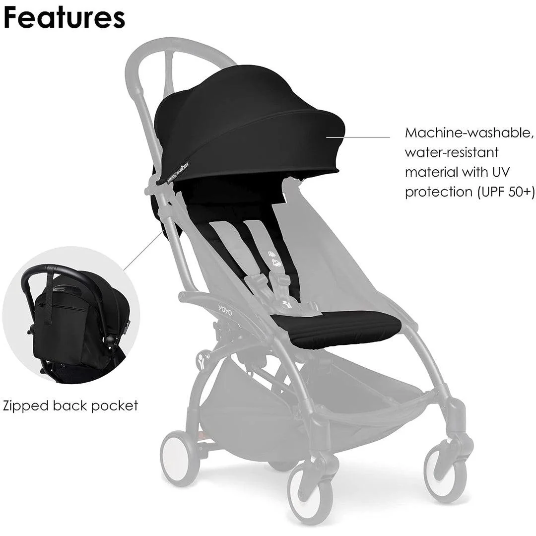 Babyzen YOYO+ 6+ Color Pack in Black - Image 4