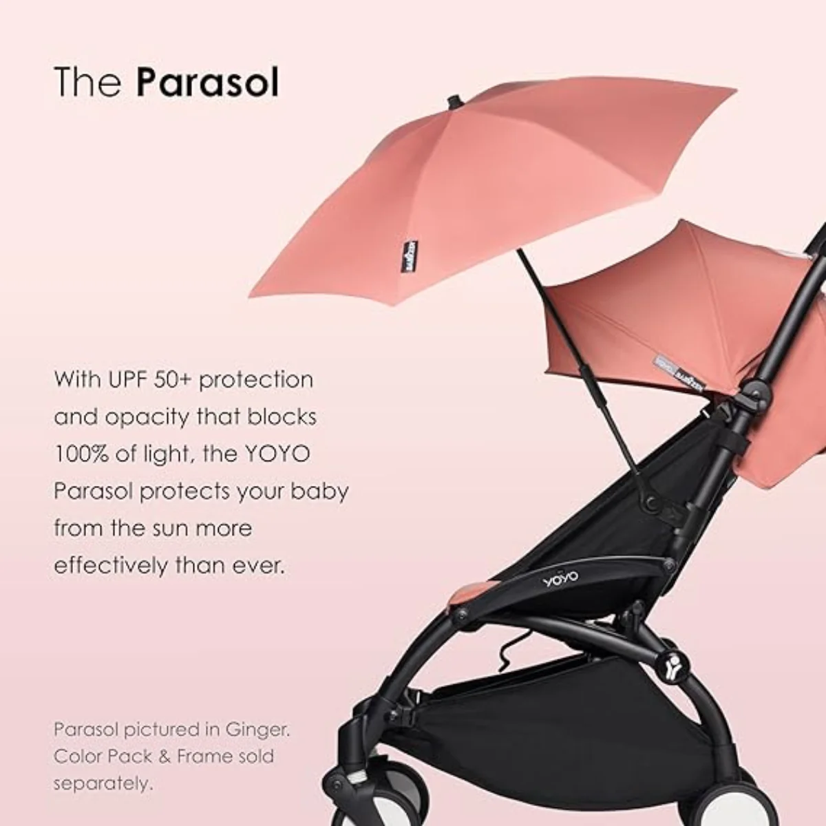 Babyzen YOYO+ Parasol in Grey - Image 6