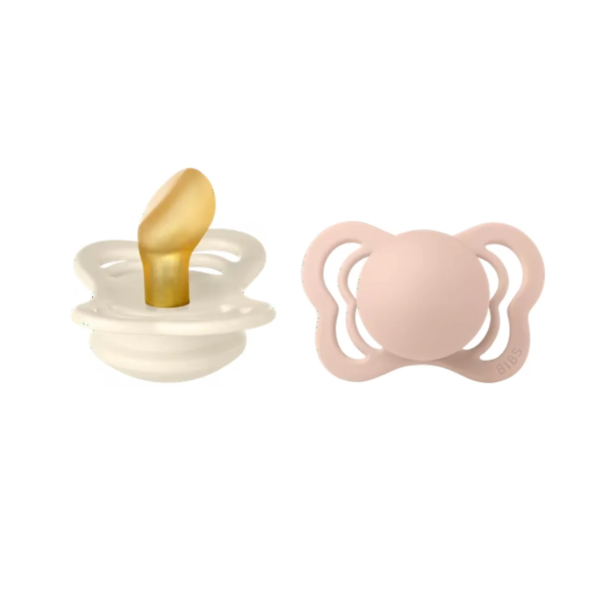 Bibs Couture 2 PACK Ivory/Blush - 1 (0M +) - Image 3