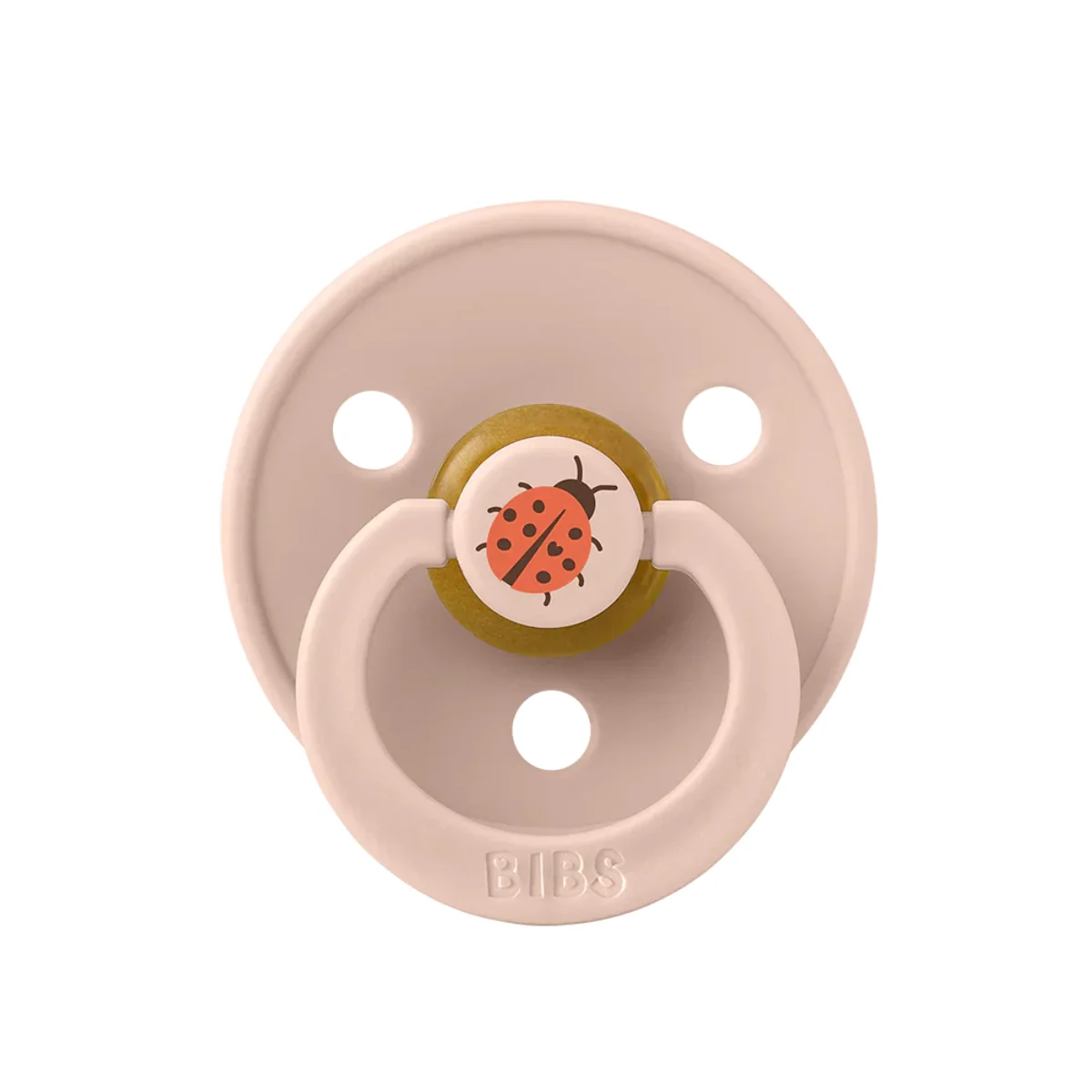 Bibs STUDIO Colour 2 PACK Ladybug - Blush/Sand - 2 ( 6M +) - Image 6