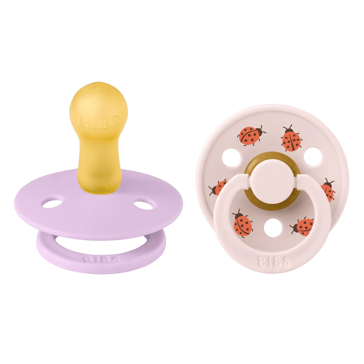 Bibs STUDIO Colour 2 PACK Ladybug - Violet Sky/Petal - 1 (0M +) - Image 3