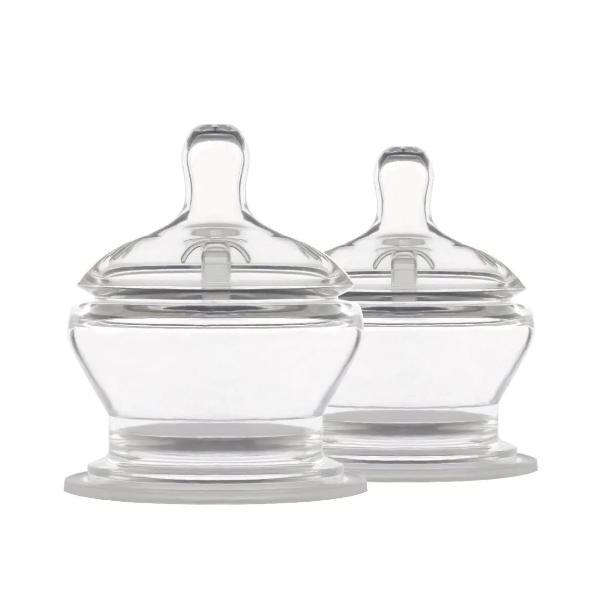 PopYum Stage 1 Slow Flow Nipple, 2-Pack 0M