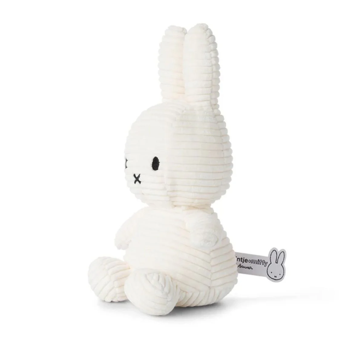 Bon Ton Toys Miffy ECO Corduroy Plush 9 inches - Offwhite - Image 3