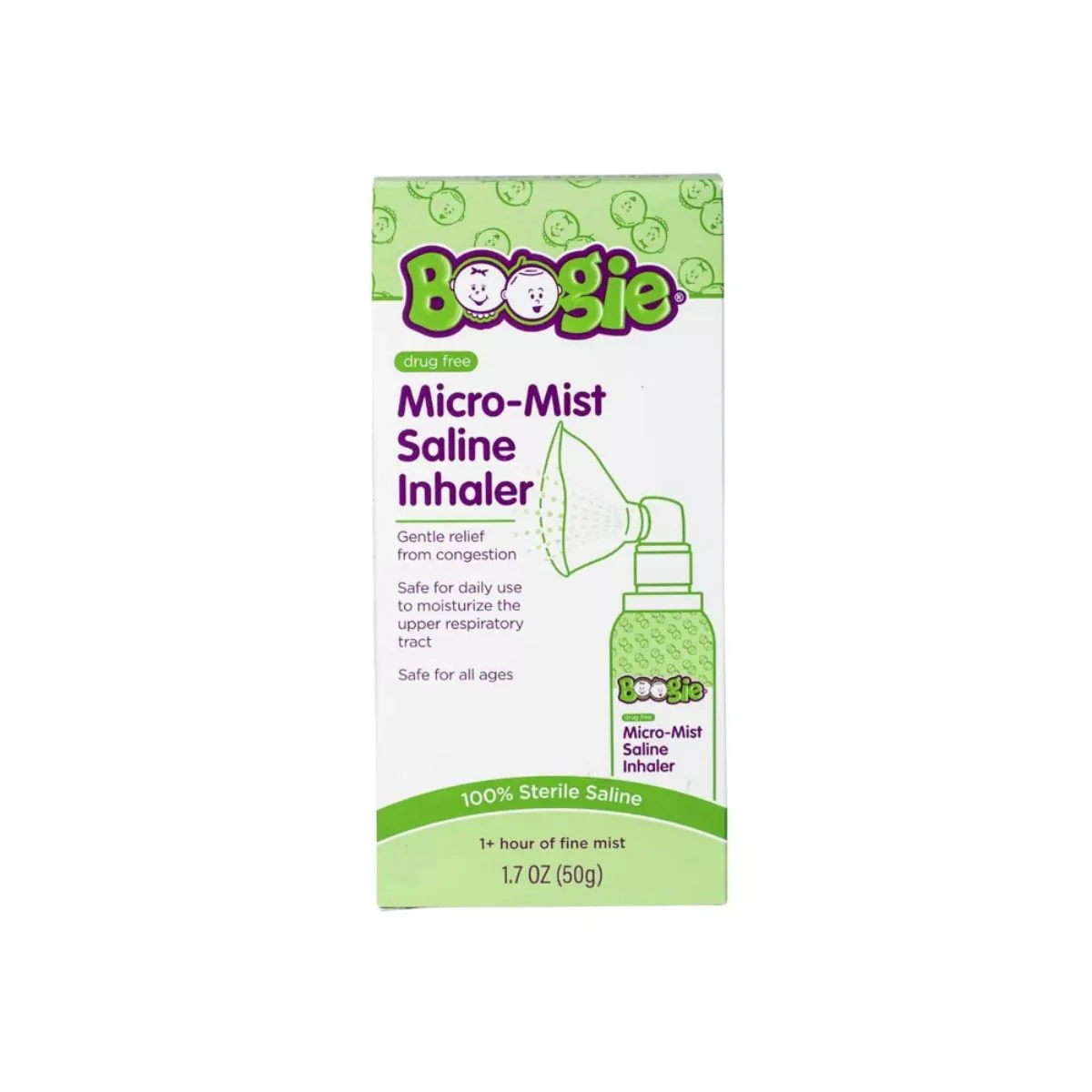 Boogie Micro-Mist Saline Inhaler - 1.7 oz - Image 12