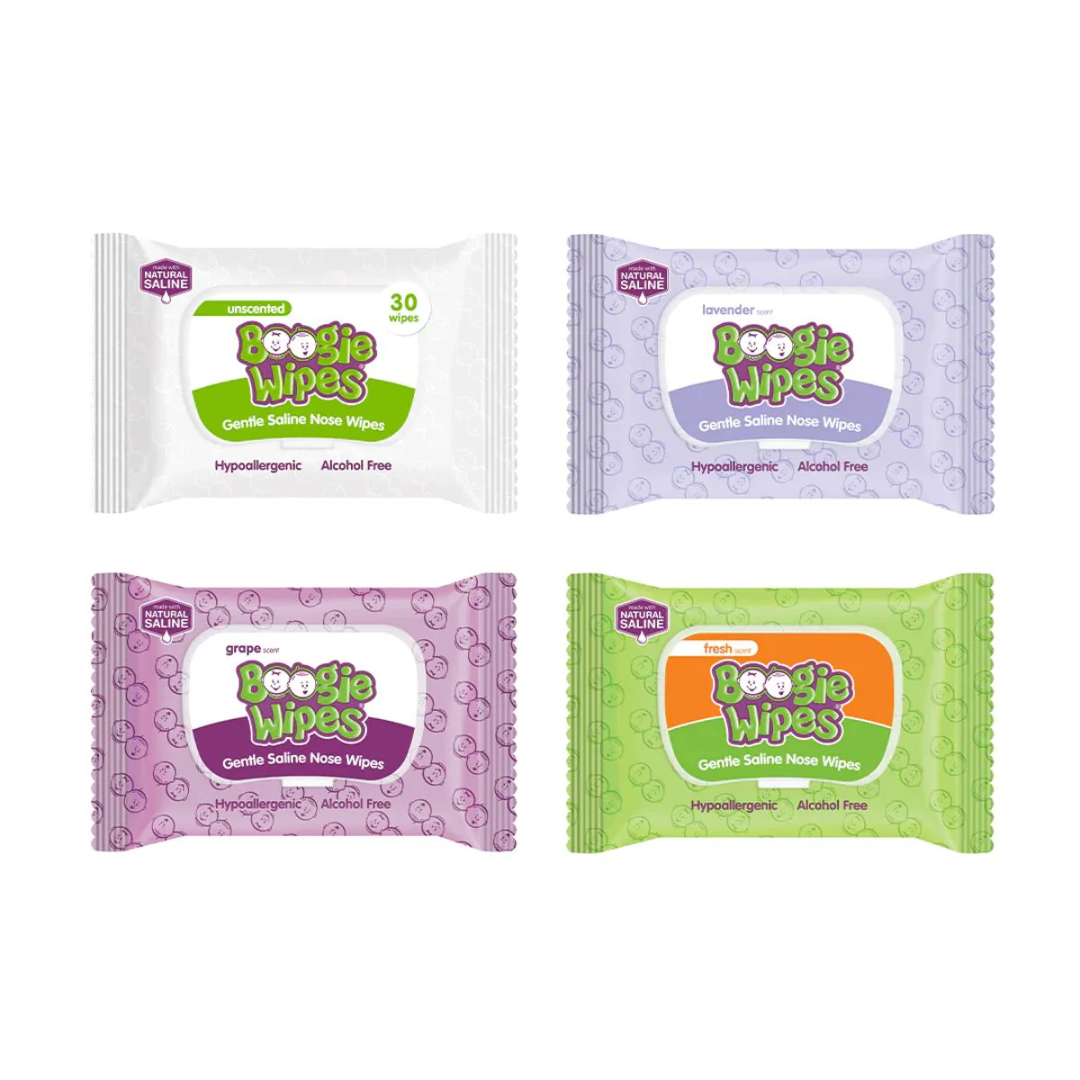 Boogie Wipes Saline Nose Wipes Unscented - 90 Count - Image 17