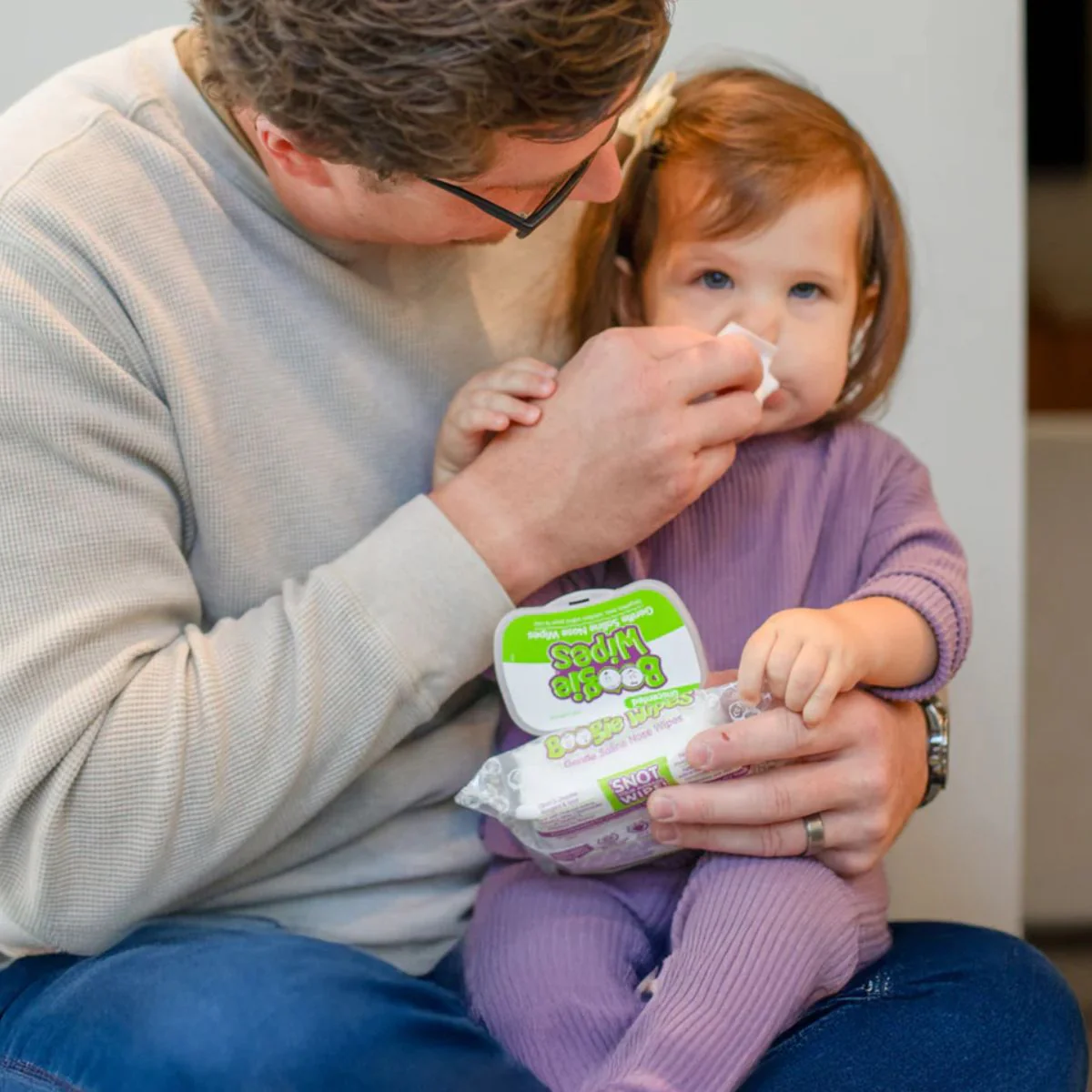 Boogie Wipes Saline Nose Wipes Unscented - 90 Count - Image 2