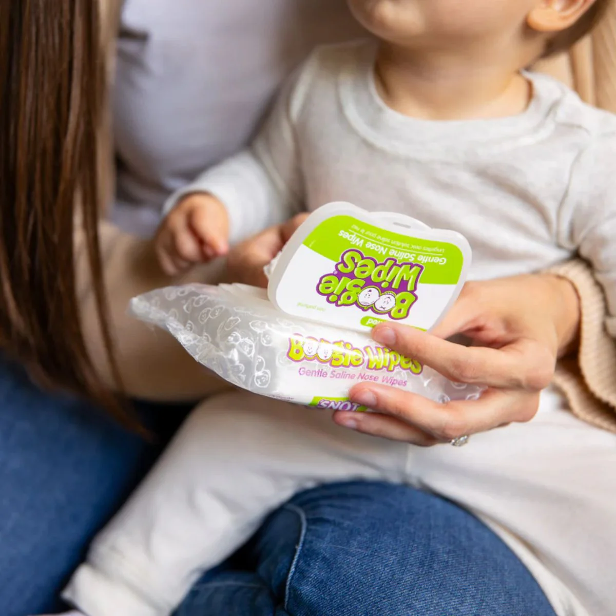 Boogie Wipes Saline Nose Wipes Unscented - 90 Count - Image 4