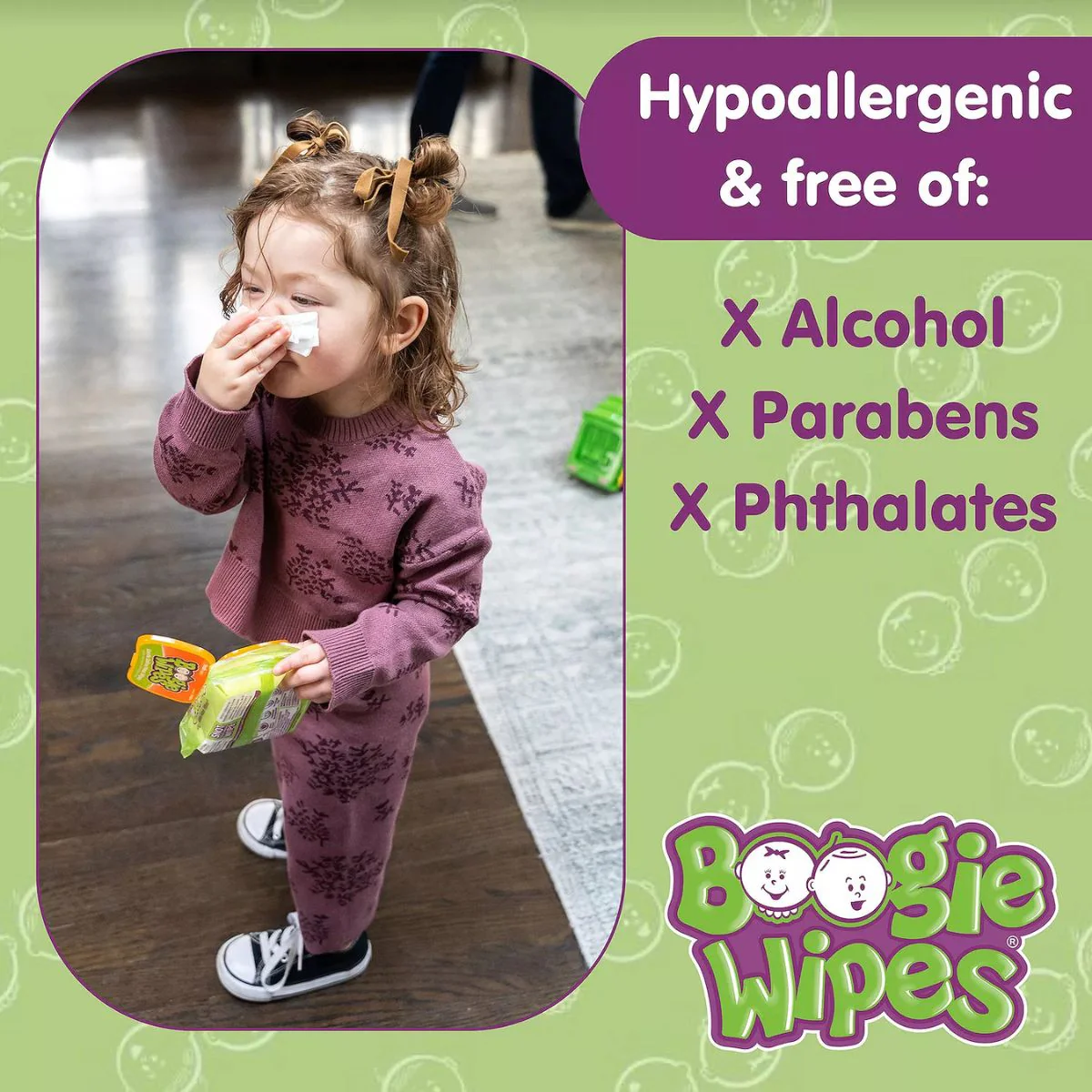 Boogie Wipes Saline Nose Wipes Unscented - 90 Count - Image 9