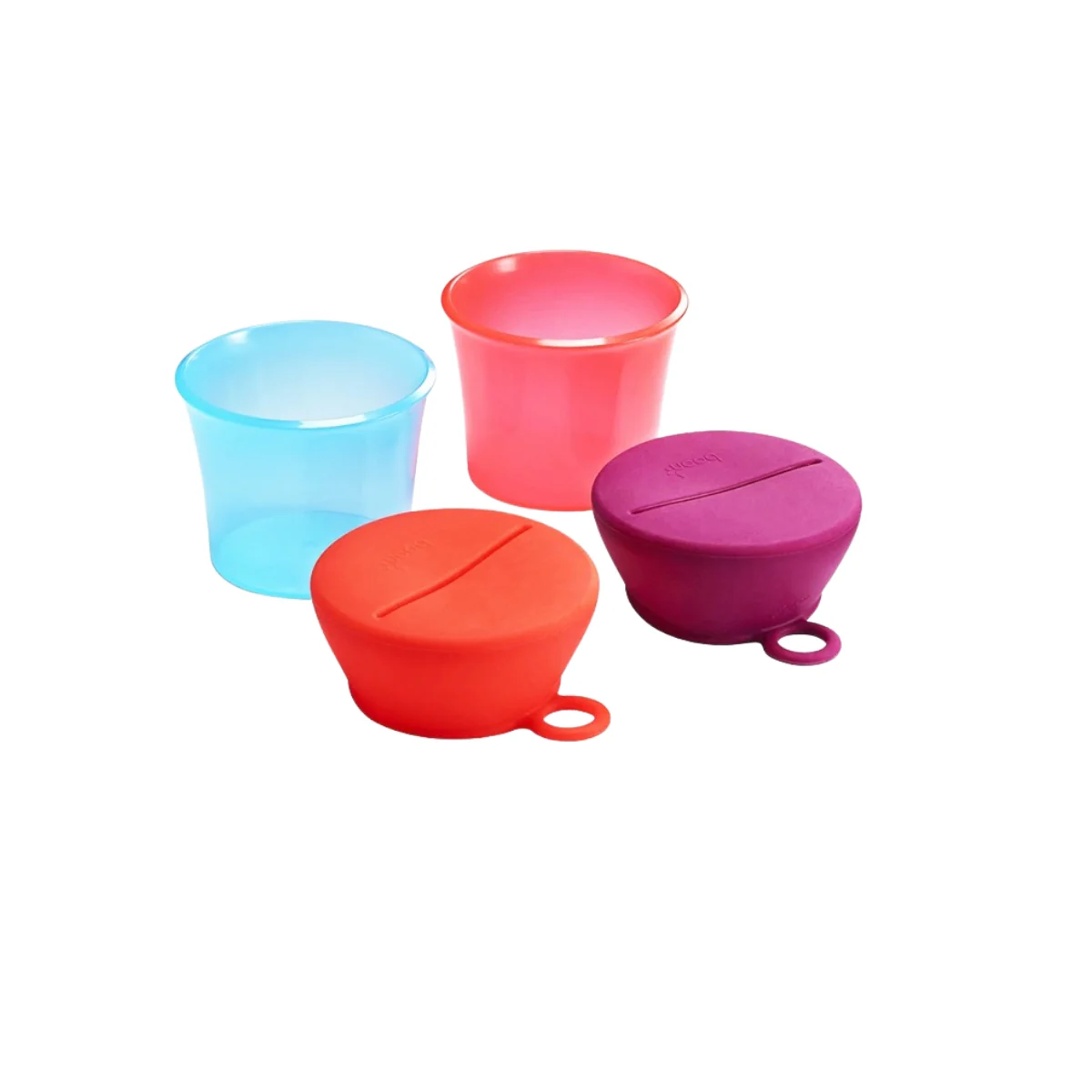 Boon Snug Silicone Snack - Pink Multi - Image 4