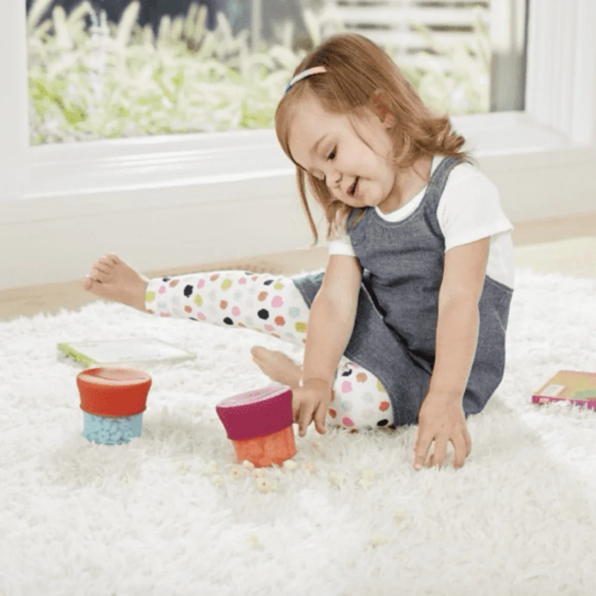 Boon Snug Silicone Snack - Pink Multi - Image 5