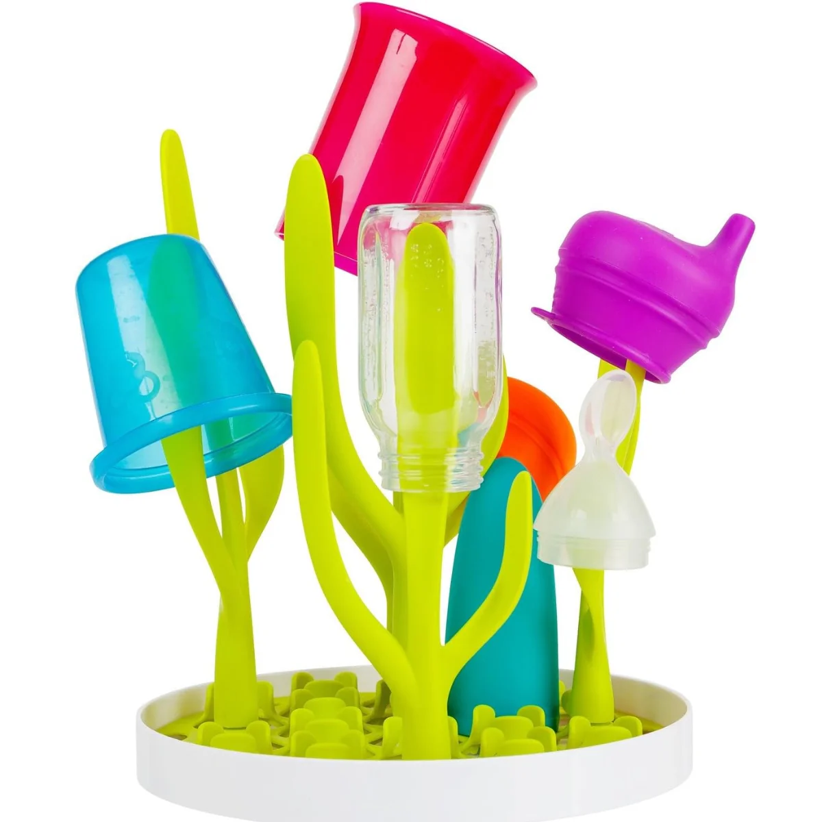 Boon Sprig Countertop Drying Rack - Green - Image 4