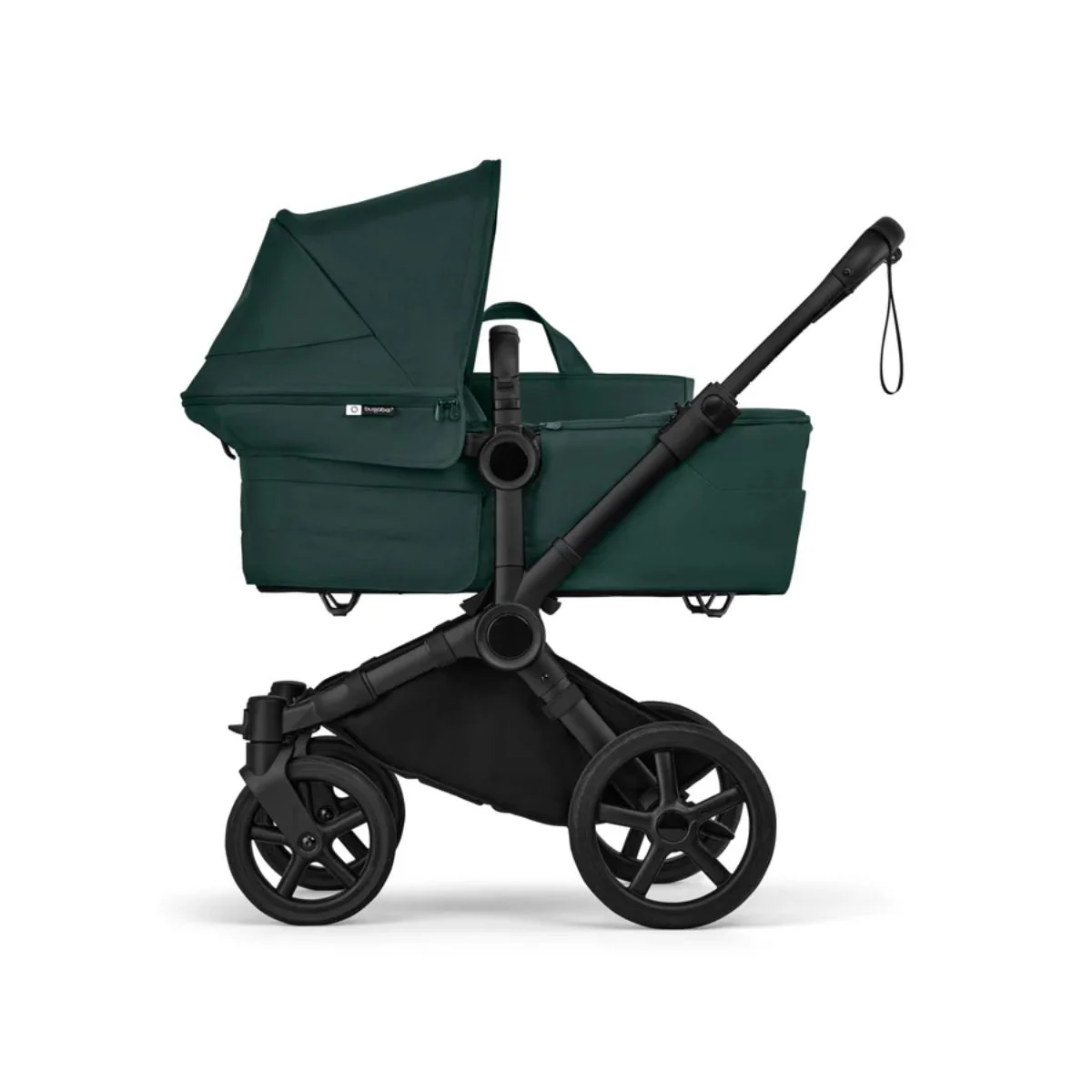 Bugaboo Donkey 6 Complete Single-to-Double Stroller - Black / Fern Green - Image 10