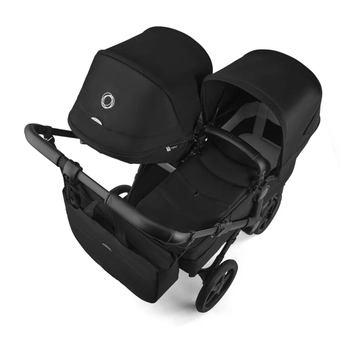 Bugaboo Donkey 6 Complete Single-to-Double Stroller - Black / Heritage Black - Image 11