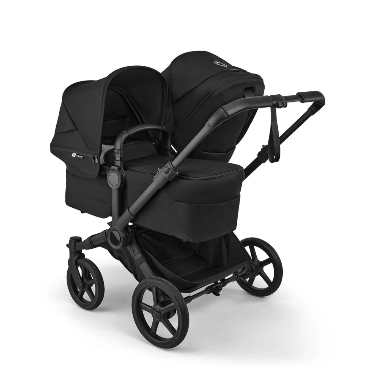 Bugaboo Donkey 6 Complete Single-to-Double Stroller - Black / Heritage Black - Image 2