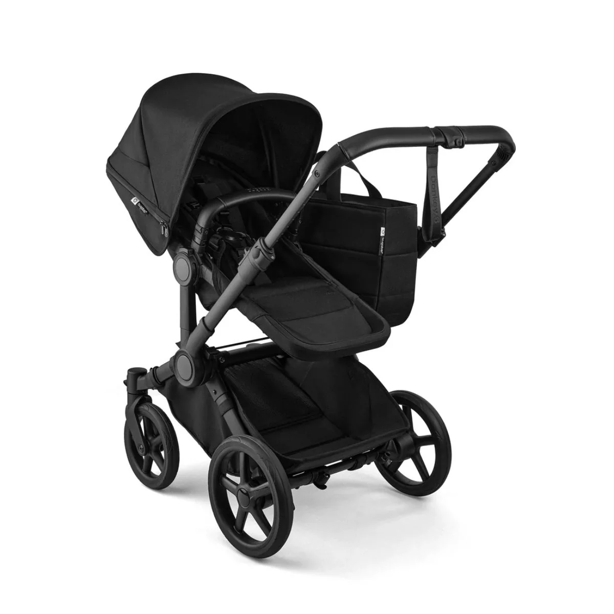 Bugaboo Donkey 6 Complete Single-to-Double Stroller - Black / Heritage Black - Image 5