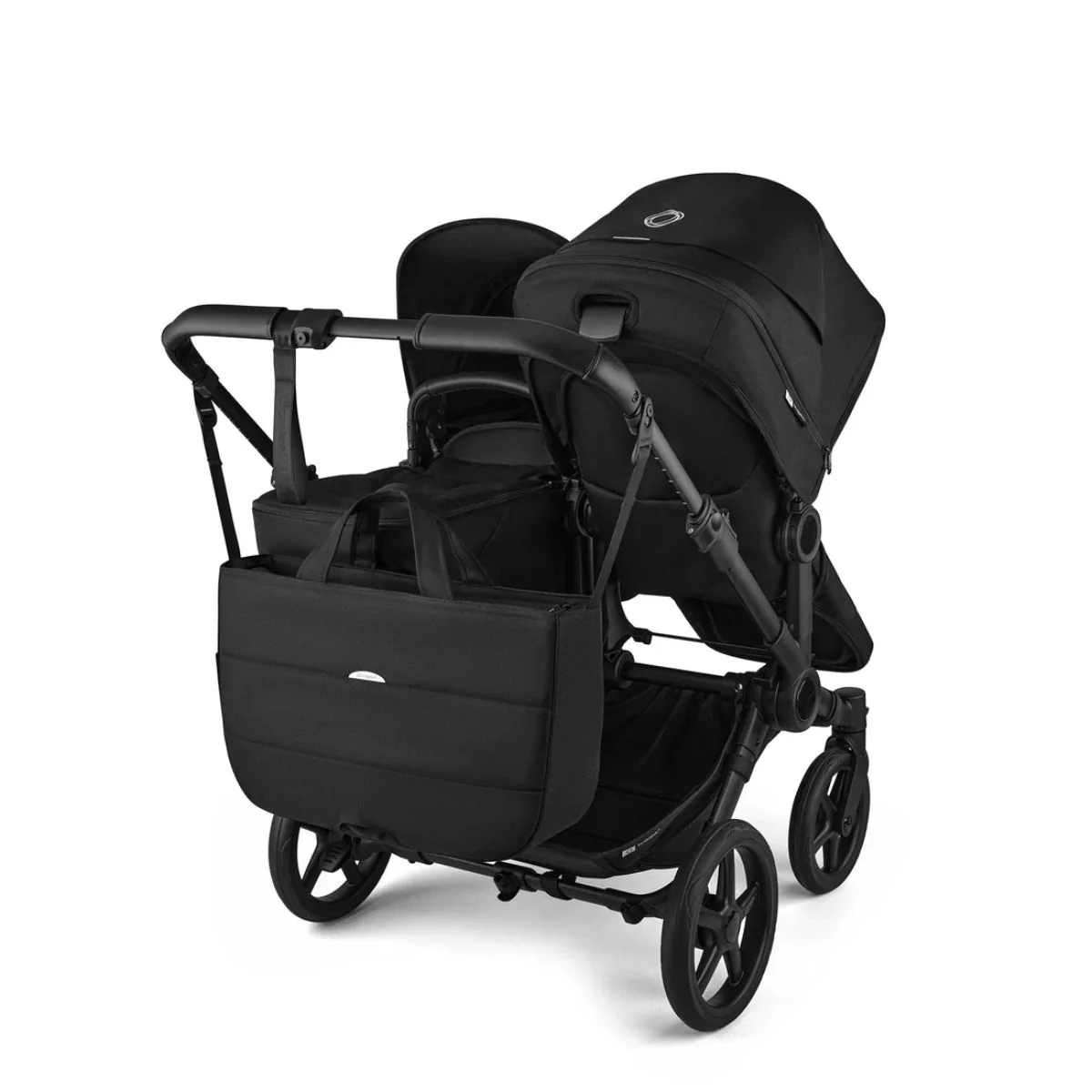 Bugaboo Donkey 6 Complete Single-to-Double Stroller - Black / Heritage Black - Image 8