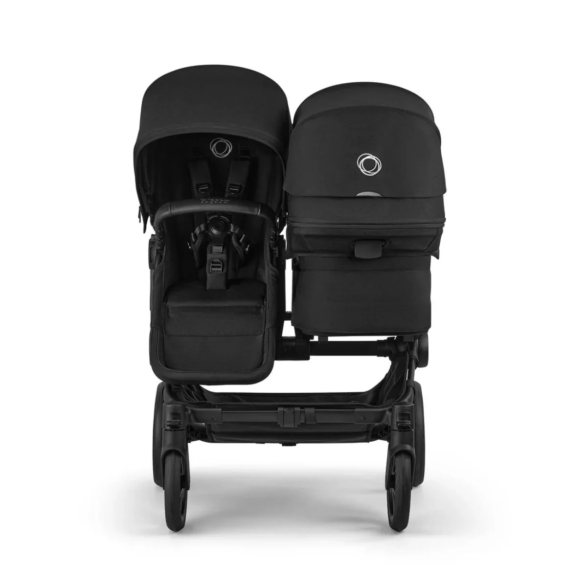 Bugaboo Donkey 6 Complete Single-to-Double Stroller - Black / Heritage Black - Image 9