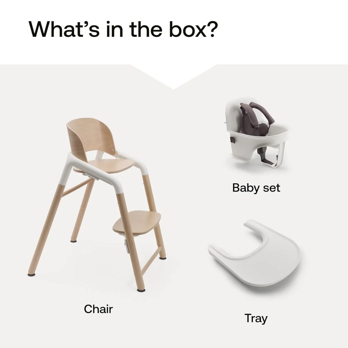 Bugaboo Giraffe Complete High Chair - Black - Image 9