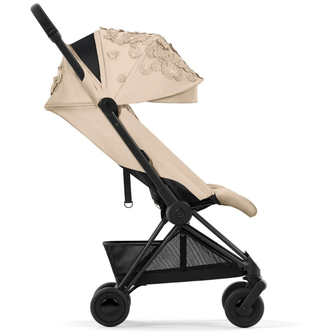 Cybex Coya Stroller Simply Flowers Beige / Matte Black - Image 5