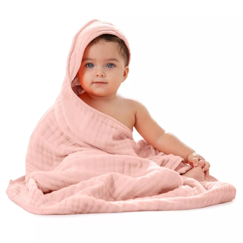 Comfy Cubs Hooded Baby Towels 1 Pack - Lace
