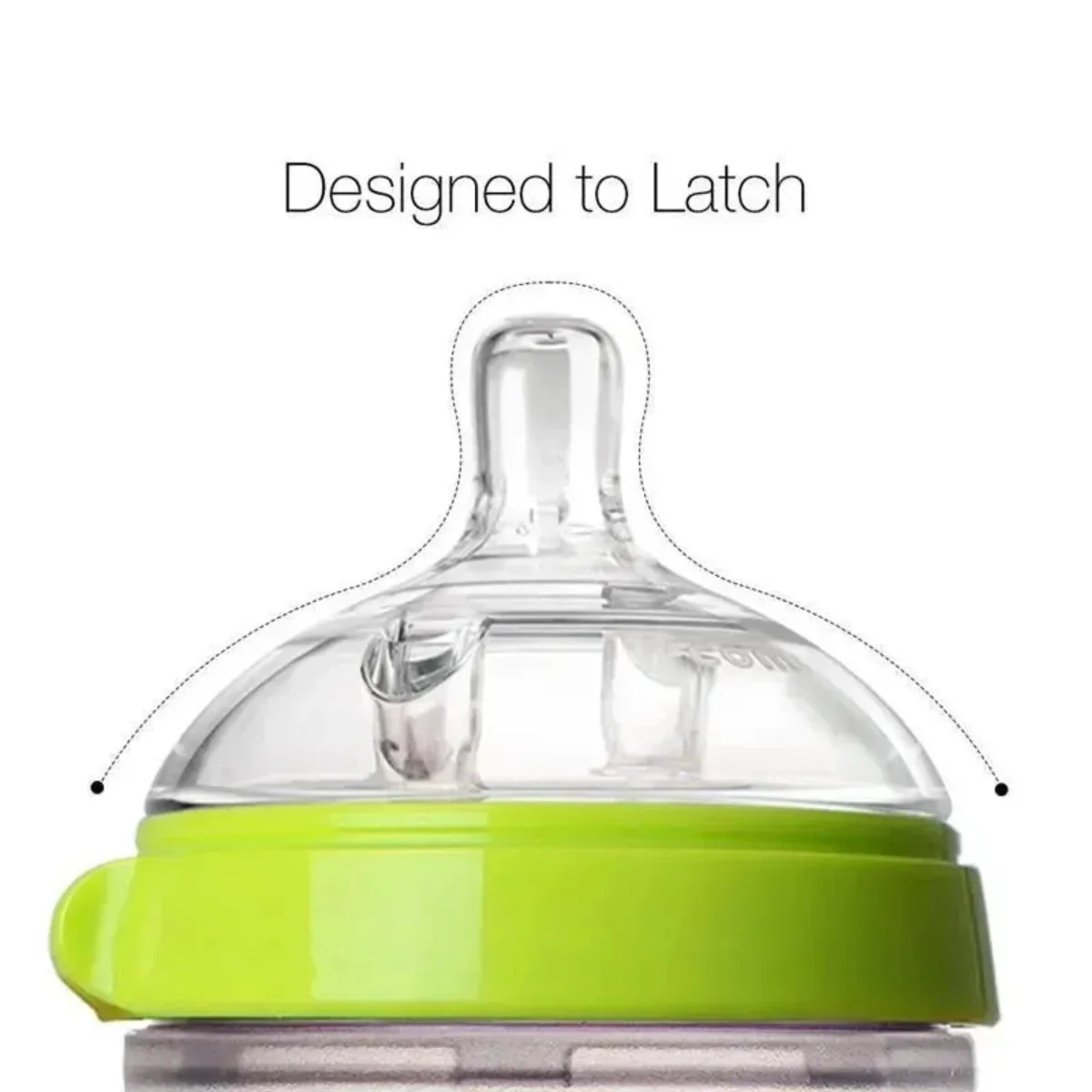 Comotomo Baby Bottle 150ml / 5oz Green - Image 10