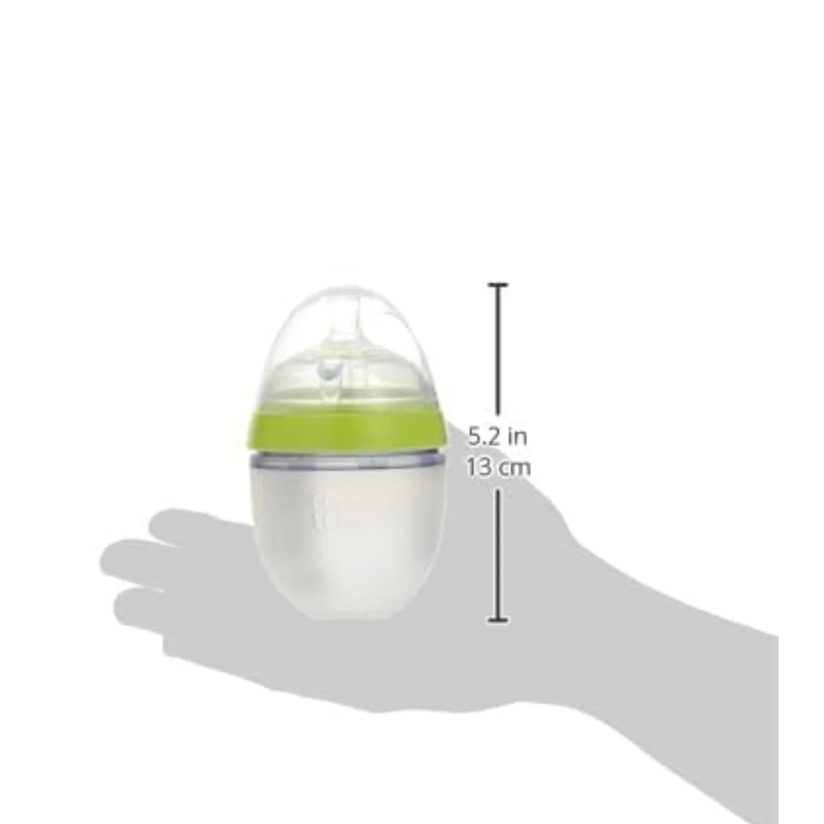Comotomo Baby Bottle 150ml / 5oz Green - Image 14