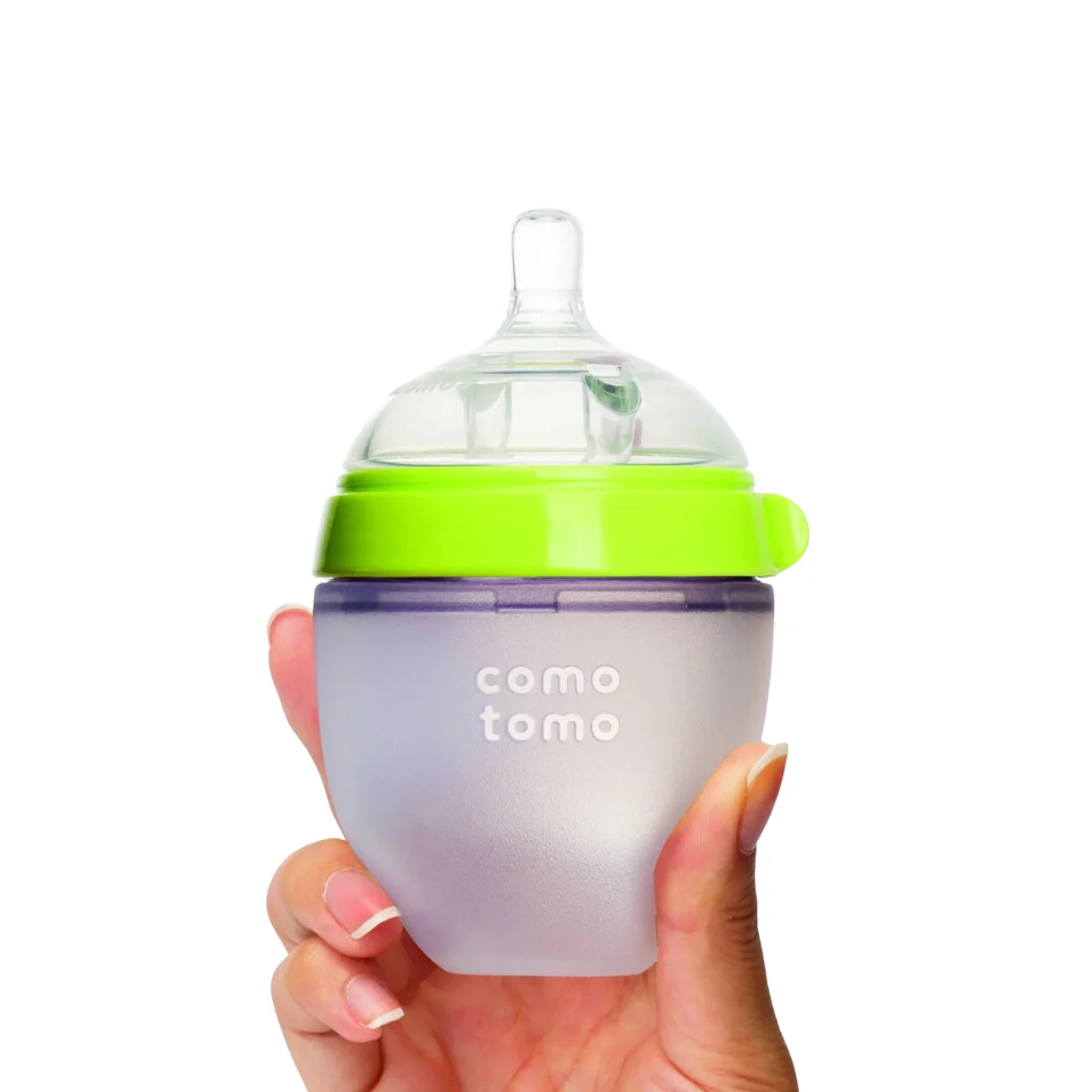 Comotomo Baby Bottle 150ml / 5oz Green - Image 2
