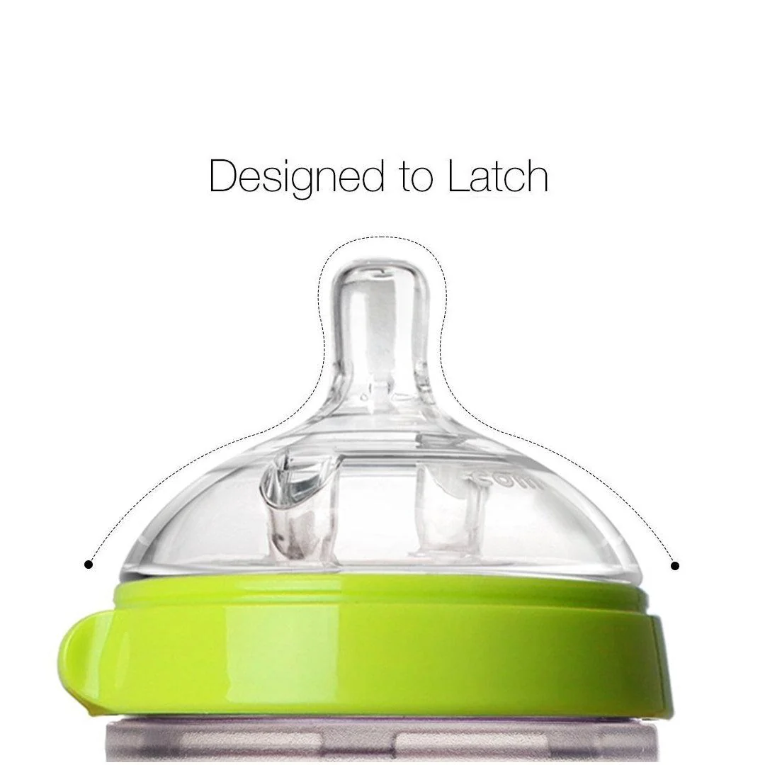 Comotomo Baby Bottle 2 Packs 150ml /5oz Green - Image 11