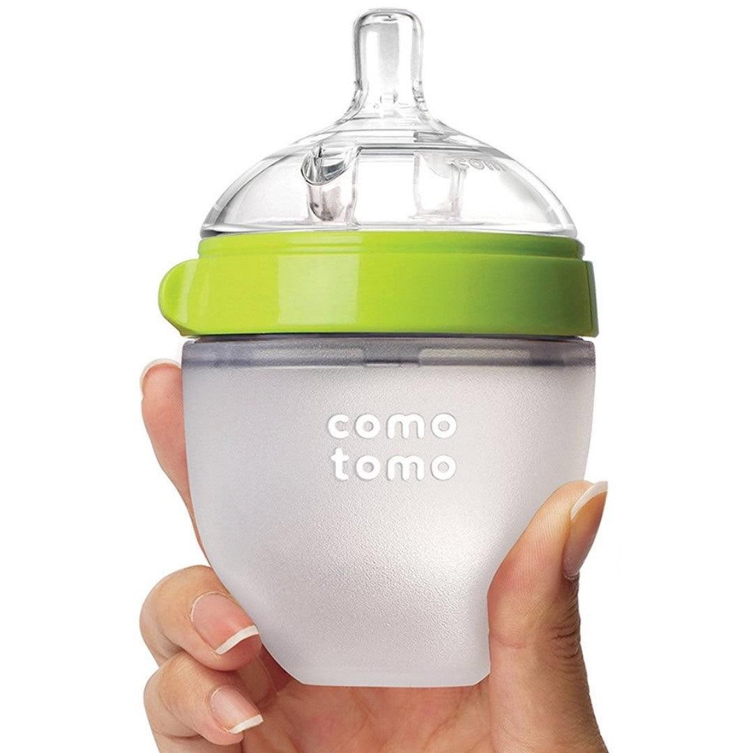 Comotomo Baby Bottle 2 Packs 150ml /5oz Green - Image 4
