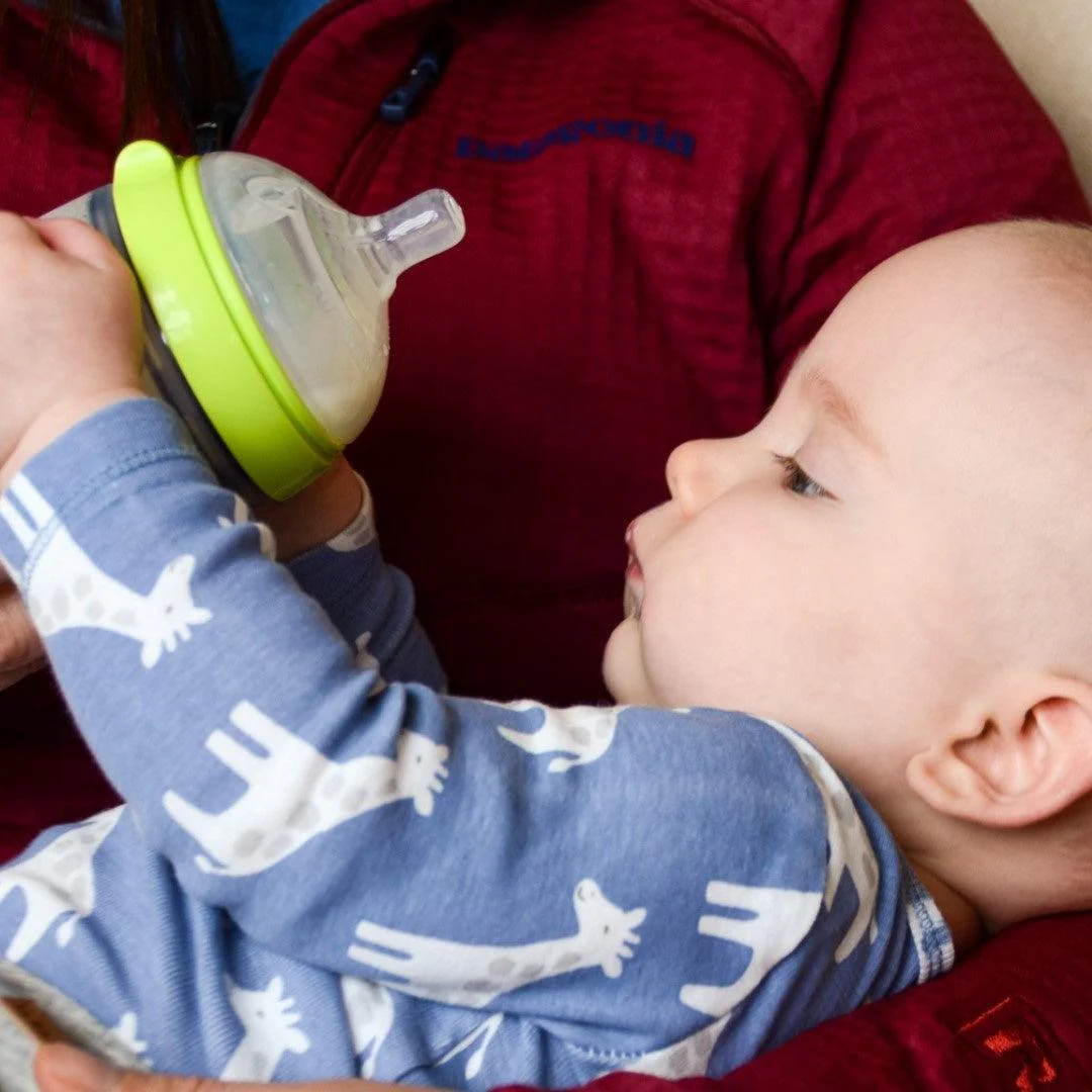 Comotomo Baby Bottle 2 Packs 150ml /5oz Green - Image 7