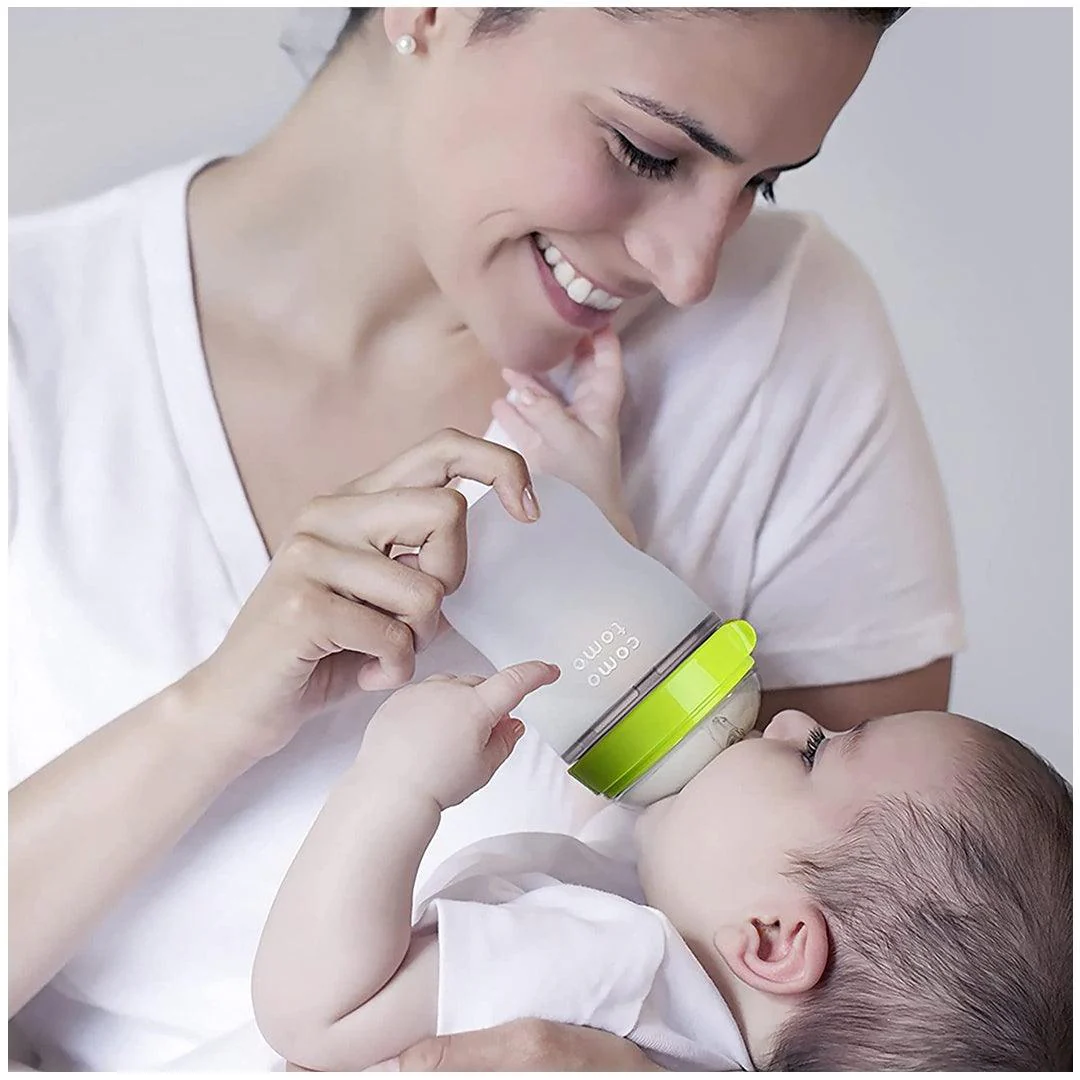 Comotomo Baby Bottle Bundle Green - Image 13