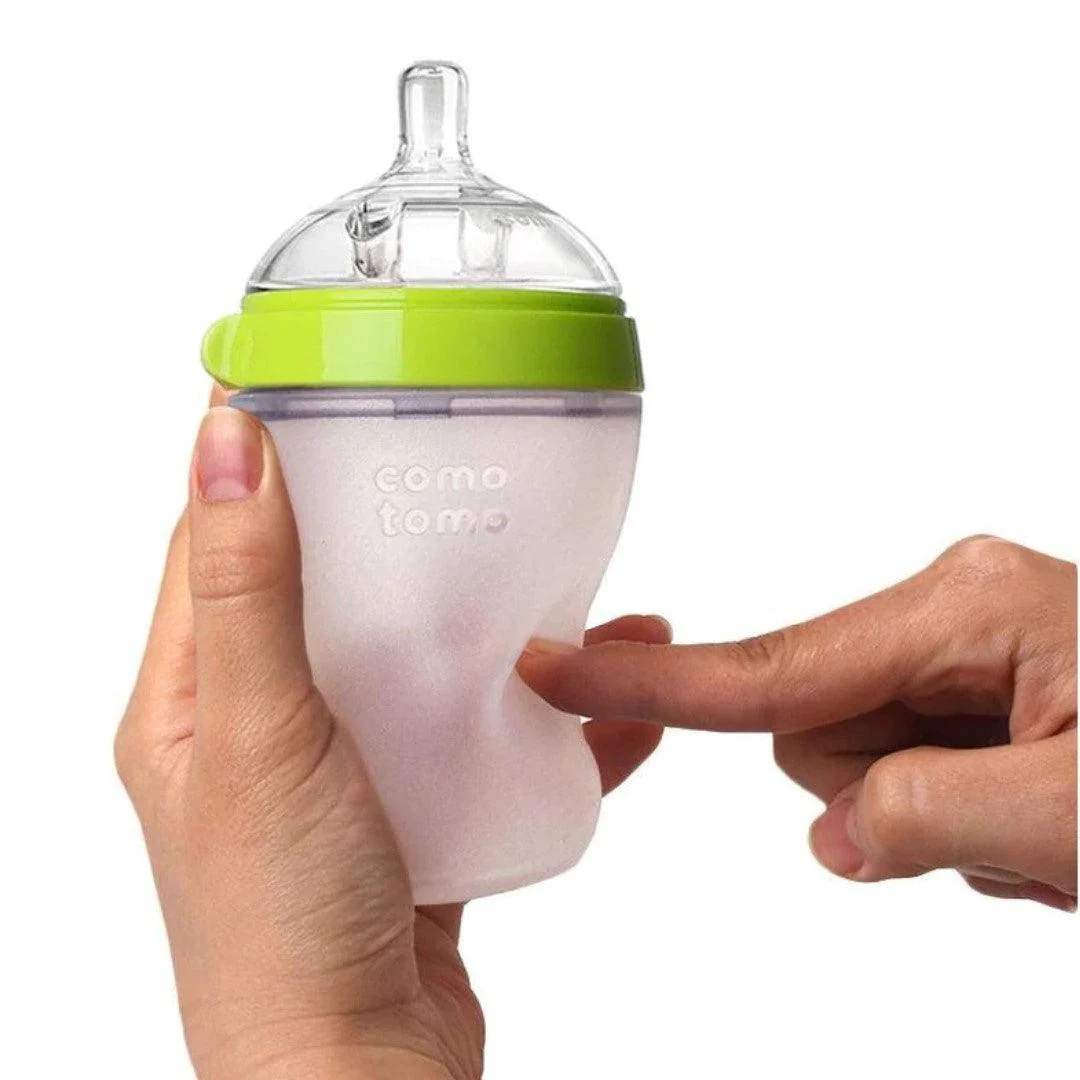 Comotomo Baby Bottle Bundle Green - Image 7