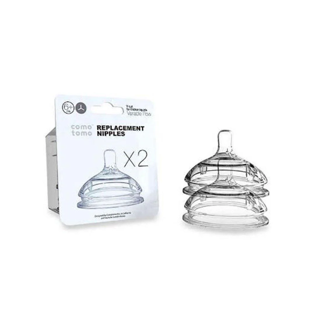 Comotomo Replacement Silicone Nipples Variable Flow 6M - Image 5
