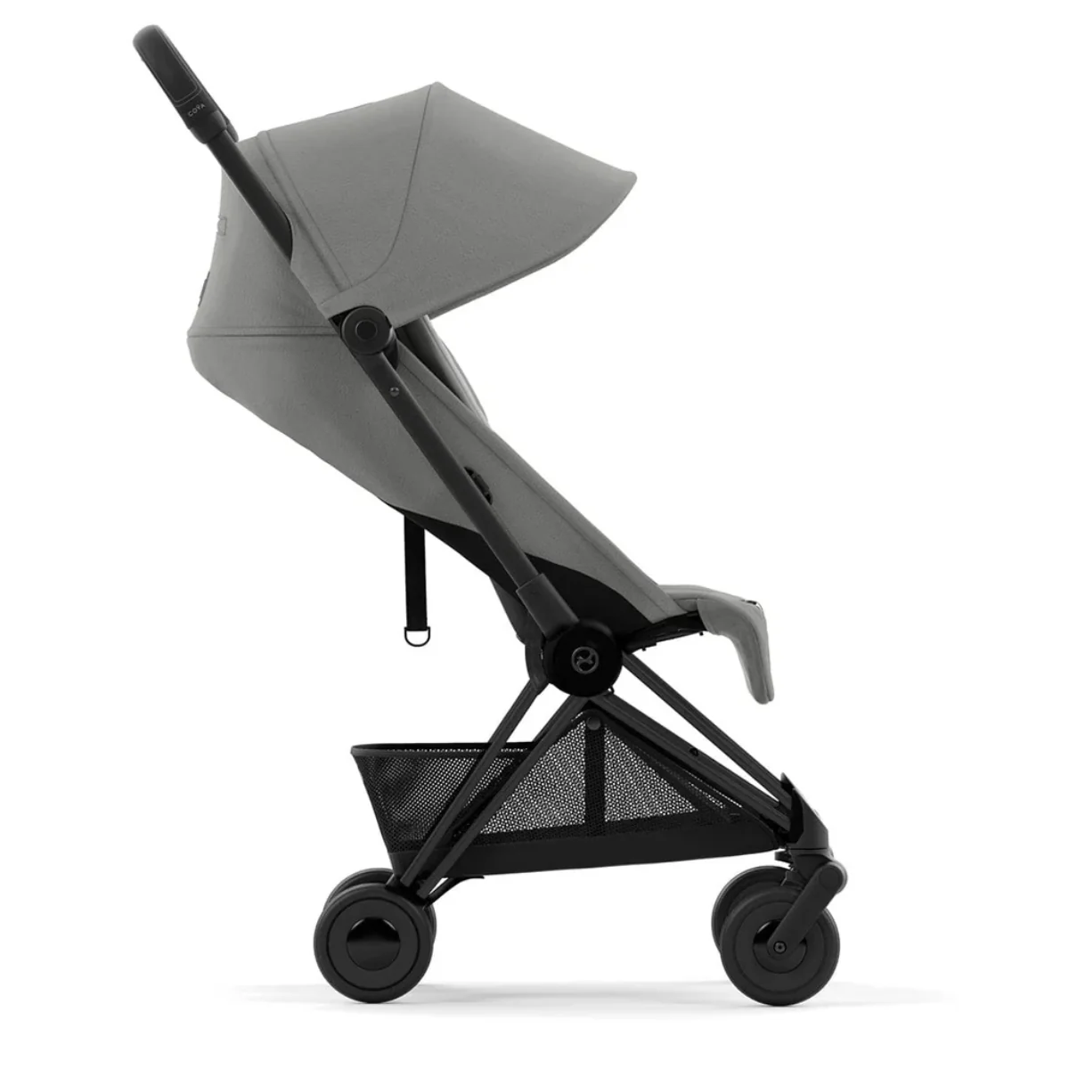 Cybex Coya Compact Stroller - Matte Black / Mirage Grey - Image 4