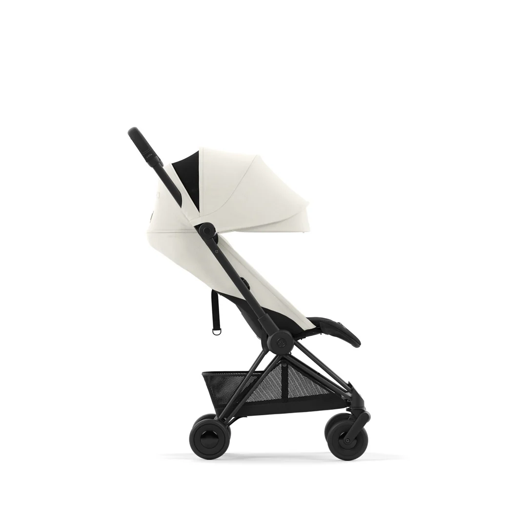 Cybex Coya Compact Stroller - Matte Black / Off White - Image 6