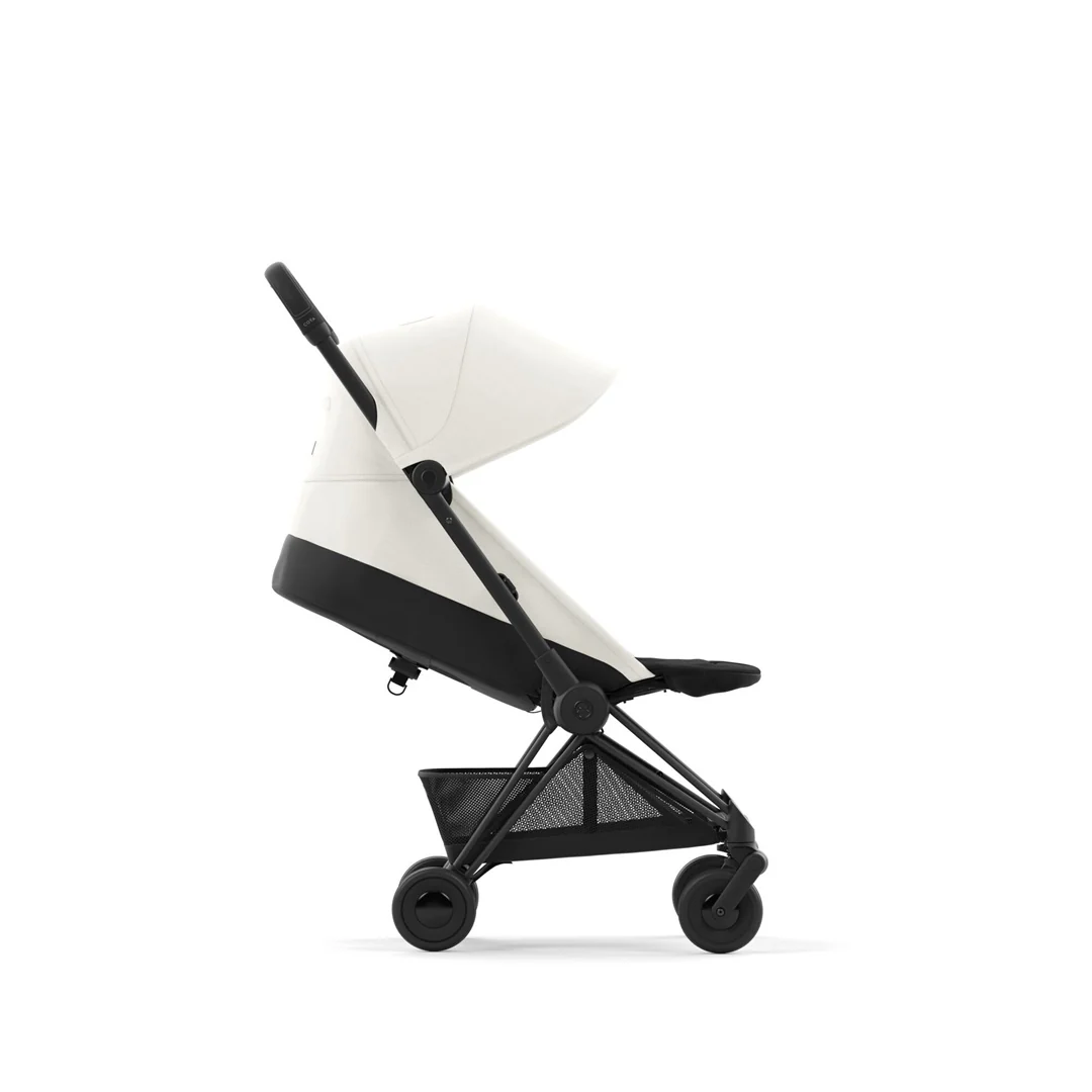 Cybex Coya Compact Stroller - Matte Black / Off White - Image 7