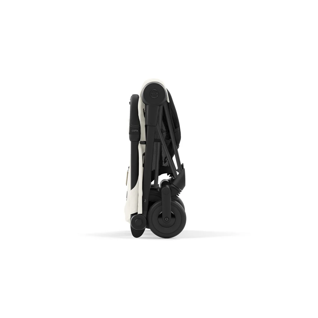 Cybex Coya Compact Stroller - Matte Black / Off White - Image 9
