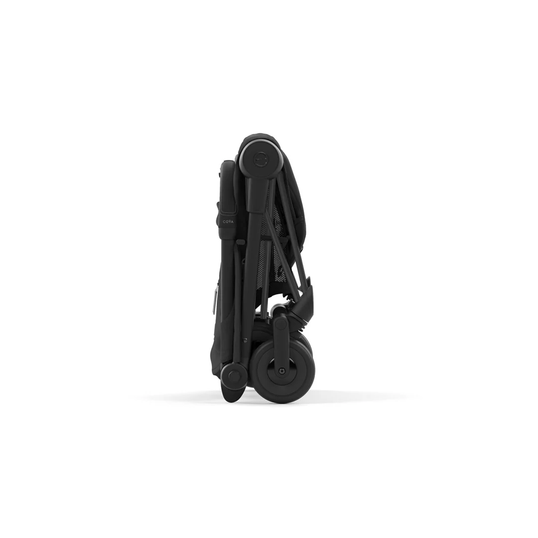 Cybex Coya Compact Stroller - Matte Black/Sepia Black - Image 10