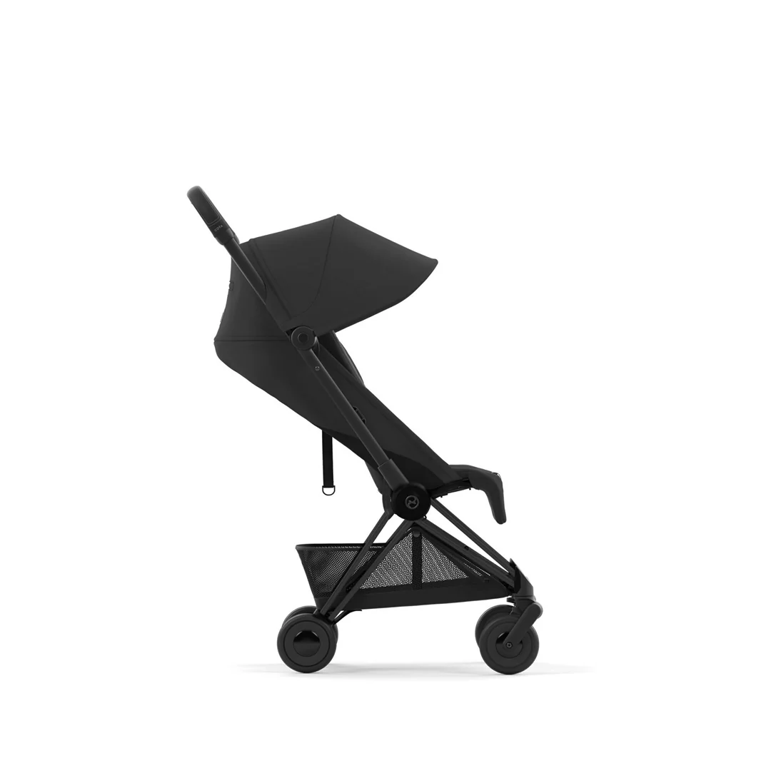 Cybex Coya Compact Stroller - Matte Black/Sepia Black - Image 5