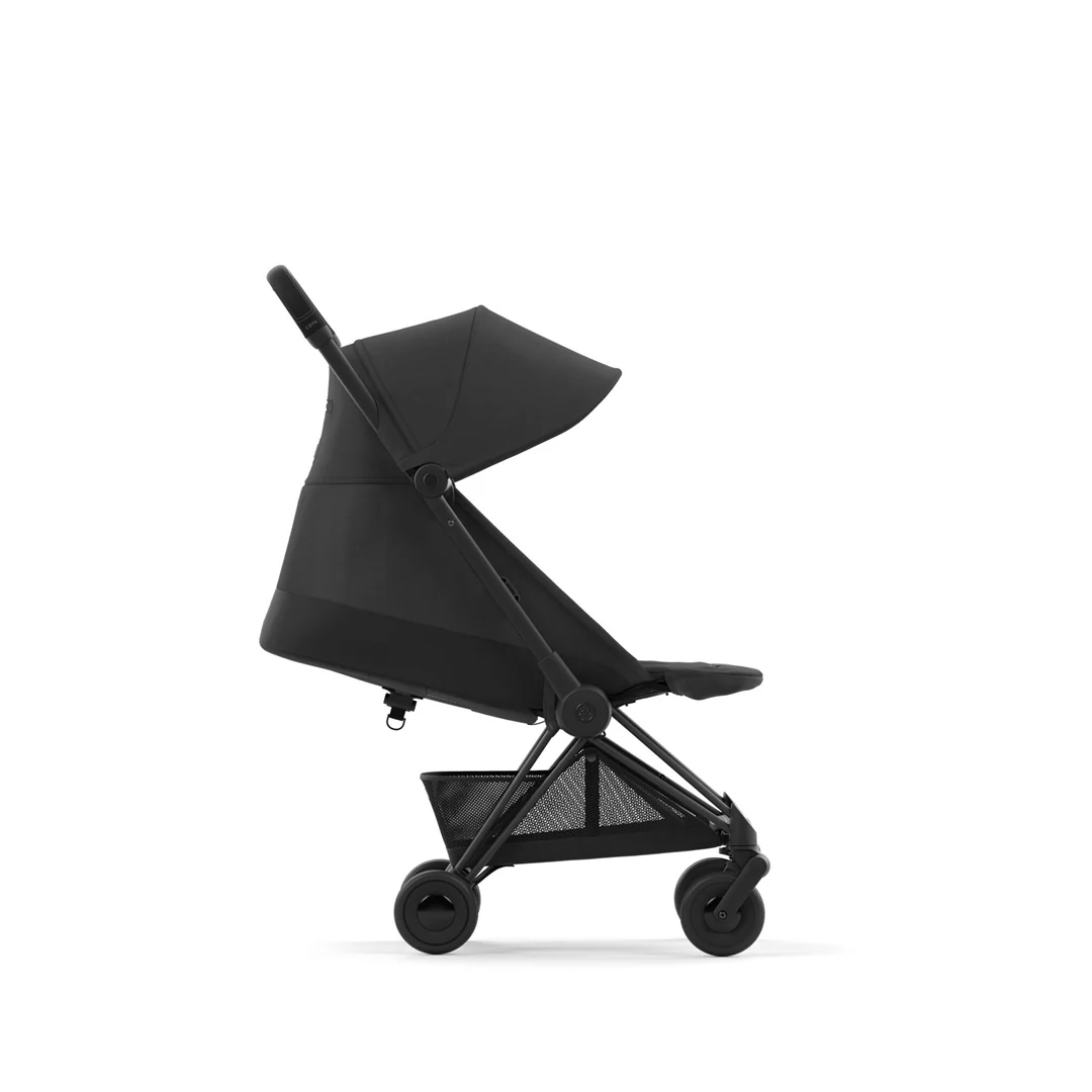 Cybex Coya Compact Stroller - Matte Black/Sepia Black - Image 7